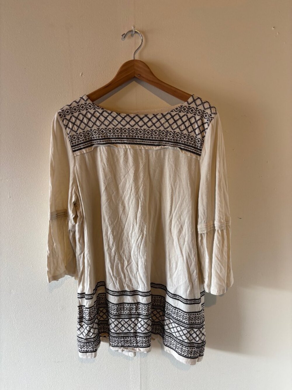 Black and White/Cream Jjill Tunic